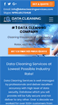 Mobile Screenshot of datacleaningservices.com